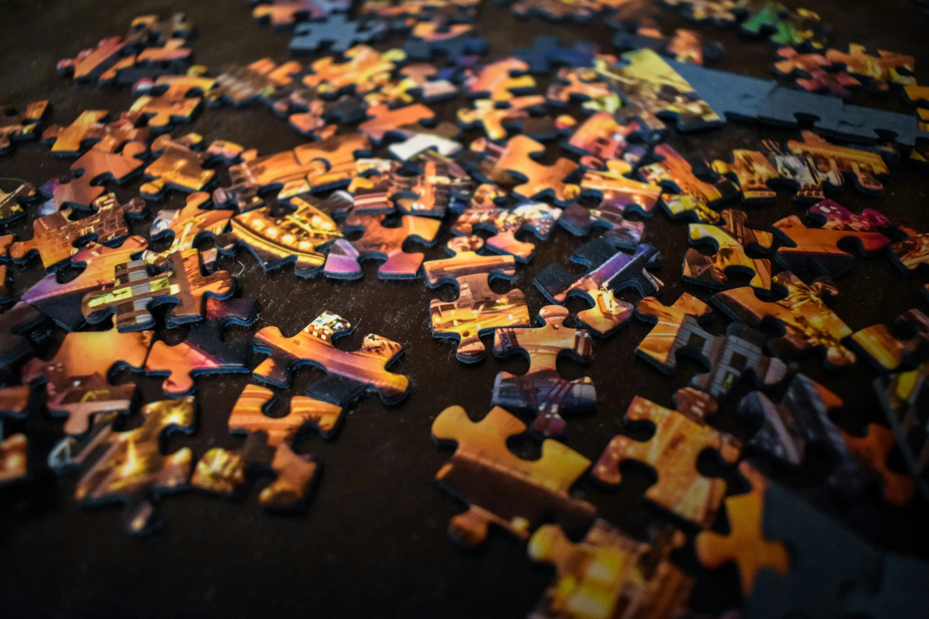 Jigsaw puzzle for date night